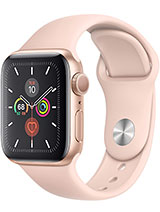 Best available price of Apple Watch Series 5 Aluminum in Libya