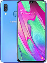 Best available price of Samsung Galaxy A40 in Libya
